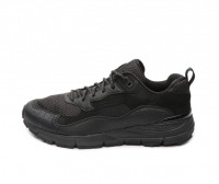 Hiking Shoes - Black leather hiking shoes