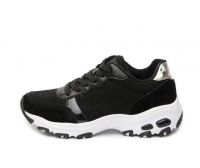 Sport Shoes - Black athletic footwear shoes